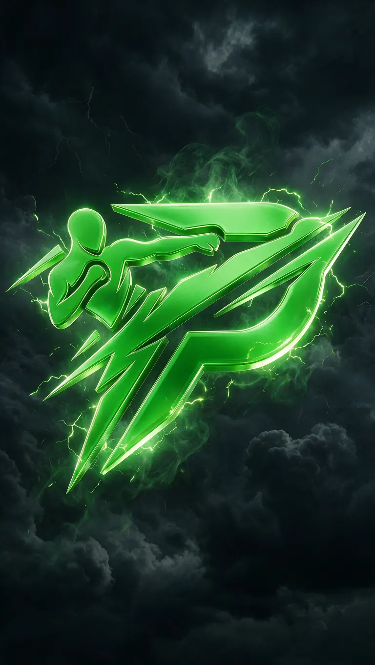 Planthlet Logo als leuchtendes 3D-Artwork
